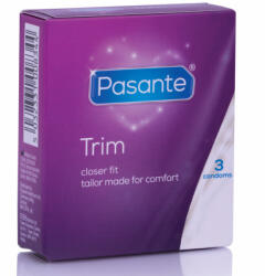 Pasante Thin Trim - prémium vékony óvszer, 3 darabos (ESD-225490A11X)