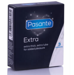 Pasante - prémium extra vastag óvszer, 3 db (ESD-225484A11X)