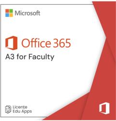Microsoft Licenta Office 365 A3 for faculty - 1 an (AAA-70480-YR)