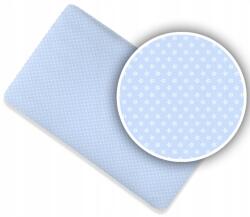 Ankras Pamut Lepedő, 110x58 cm, Francia Kék Csillag minta, gumival (PRZEŚCIERADŁO 110/58 GWIAZDKA FRANCUSKA NIEB)