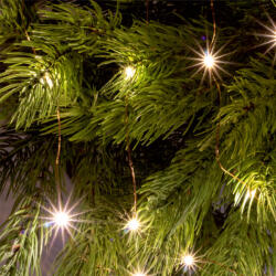 Somogyi Elektronic ML26WW micro LED fényfüzér, beltéri kivitel, 20 db melegfehér micro LED, 1, 9 m füzérhossz, elemes - digibolt