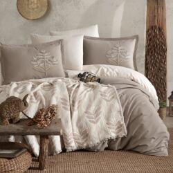 CLASY® Home Set lenjerie de pat cu cuvertura muselina 7 piese, Clasy Home Loreva V1