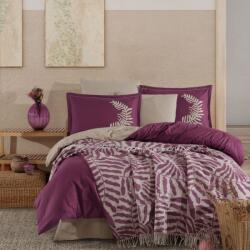 CLASY® Home Set lenjerie de pat cu patura eleganta 7 piese, Clasy Home Liora V1