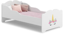  ANNA gyerekágy matraccal 160x80 Unikornis sarok