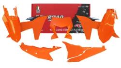 RTECH Plastic Kit 6 Pcs With Left Airbox Cover & Orange Headlight Plastic - R-kitktm-ar0-624 (r-kitktm-ar0-624)
