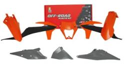 RTECH Plastic Kit 6 Pcs With Left Airbox Cover % Orange Headlight Plastic - R-kitktm-oem-521 (r-kitktm-oem-521)
