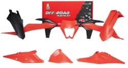 RTECH Plastic Kit 6 Pcs With Left Airbox Cover & Orange Headlight Plastic - R-kitktm-oem-520 (r-kitktm-oem-520)