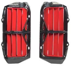 RTECH Oversize Reinforced Radiator Louvers (2 Pcs) - R-grktmrg0019 (r-grktmrg0019)