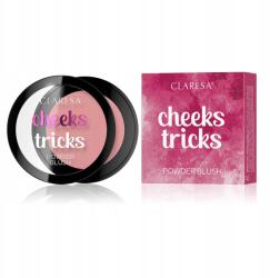 Claresa Vasalható arcpirosító Cheeks Tricks Powder Blush (5903819801804)