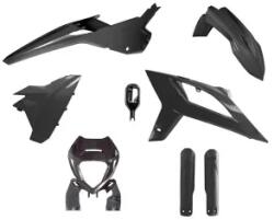 RTECH Enduro Full Plastic Kit 6 Pcs With Front Headlight Plastic & Factory Wrap Fork Protectors - R-kitbet-nr0-620 (r-kitbet-nr0-620)