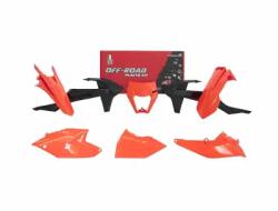 RTECH Plastic Kit 6 Pcs With Left Airbox Cover And Orange Headlight Plastic - R-kitktm-oem-518 (r-kitktm-oem-518)