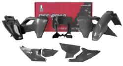 RTECH Plastic Kit 7 Pcs With Black Front Headlight Plastic - R-kithsq-nr0-724 (r-kithsq-nr0-724)