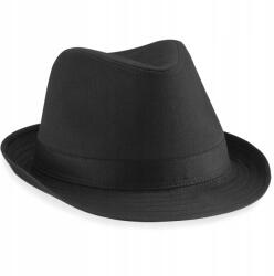 Beechfield Női Gengszter Kalap Fedora Fekete Elegáns Merevített S/m (B630)