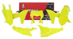 RTECH Plastic Kit 6 Pcs With Left Airbox Cover & Orange Headlight Plastic - R-kitktm-gf0-624 (r-kitktm-gf0-624)