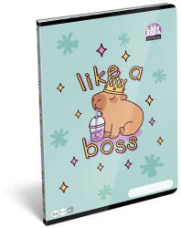 Lizzysuli Füzet sima LIZZYSULI A/4 32 lapos 80-32 Lollipop Capybara (7500166000) - robbitairodaszer