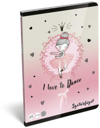 LIZZY Szótárfüzet LIZZYSULI A/5 32 lapos 31-32 Tiny Dancer Lovely Ballerina (7500173003) - robbitairodaszer