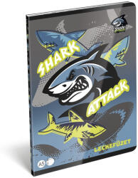 Lizzysuli Leckefüzet LIZZYSULI A/5 40 lapos Shark Attack (7500174007) - robbitairodaszer