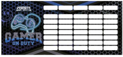 LIZZY Órarend LIZZYSULI mini 2 oldalas Esport Gamer On Duty (7740001008) - robbitairodaszer