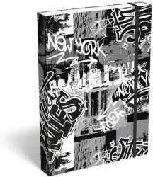 LIZZY Füzetbox LIZZYSULI A/4 Street Rules (7470216010) - robbitairodaszer