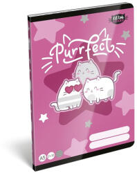 LIZZY Füzet vonalas LIZZYSULI A/5 32 lapos 21-32 4-8. osztályos Kittok Stars Purrfect (7500170002) - robbitairodaszer