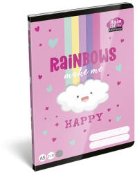 LIZZY Füzet vonalas LIZZYSULI A/5 32 lapos 21-32 4-8. osztályos Lollipop Rainbow (7500170001) - robbitairodaszer