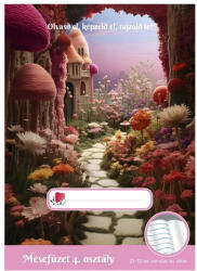 ICO Olvasónapló-mesefüzet ICO Süni A/5 32 lapos IV. osztály lány (7500130011) - robbitairodaszer