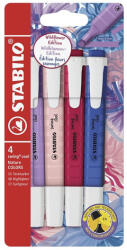 STABILO Szövegkiemelő STABILO Swing Cool NatureColors Wildflowers 4 darabos (275/4-10) - robbitairodaszer