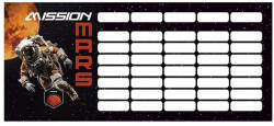 LIZZY Órarend LIZZYSULI mini 2 oldalas Mars Mission (7740001006)