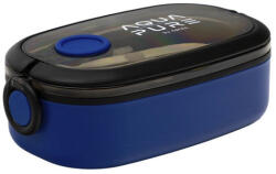 Aqua pure Uzsonnás doboz AQUA PURE műanyag BPA mentes 210x120x70 mm kék-fekete (511025028) - robbitairodaszer