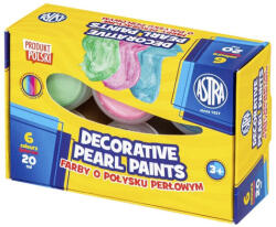 Astra Dekorfesték ASTRA glitteres 20 ml 6 színű (301124005) - robbitairodaszer