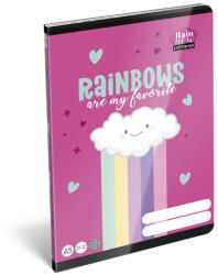 LIZZY Füzet kockás LIZZYSULI A/5 32 lapos 27-32 Lollipop Rainbow (7500171001) - robbitairodaszer