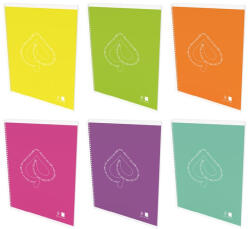 Mar-Mar Spirálfüzet vonalas LIPAMILL A/4 50 lapos Fluo (1211639929) - robbitairodaszer