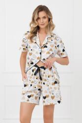 Italian Fashion Soreno női pizsama, szívcskés, rövid, M