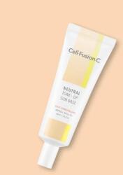Cell Fusion C Semleges tónusú fényvédő alapozó arcra Neutral Tone-Up Sun Base - 40 ml