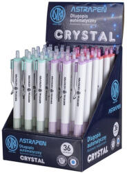Astra Golyóstoll ASTRA PEN Crystal White 0, 7 mm (201120004) - robbitairodaszer