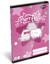 Lizzysuli Füzet vonalas LIZZYSULI A/5 32 lapos 16-32 2. osztályos Kittok Stars Purrfect (7500168002) - robbitairodaszer