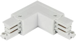 LED line LL-210707, Connector L for 3 phase trak LUMICANTO right white PRIME (LL-210707)