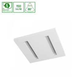 spectrumLED ALGINE DOPPIO LED-panel, 40 W, IP20, 600x600 mm, Természetes fehér, 5 év garancia SLI035092NW_PW SpectrumLED (SLI035092NW_PW)
