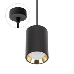 SpectrumLED CHLOE GU10 MINI Felületi MOUNTED GU10 250V IP20 70X100MM Fekete, GOLD INSIDE ROUNDED PENDANT SLIP005016_ZWIS SpectrumLED (SLIP005016_ZWIS)