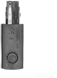 KOBI Power supply for 3-circuit track RIGHT black Kobi KOBI-002837 SpectrumLED (KOBI-002837)