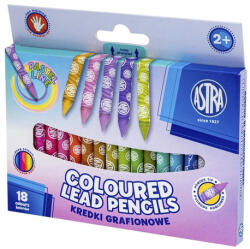 Astra Zsírkréta ASTRA hegyezett 18 színű (316024901) - fotoland