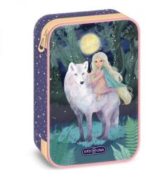 Ars Una Northern Light többszintes tolltartó - Ars Una - tündérlány farkason (51345273)