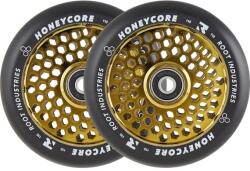 Root Industries Root Honeycore Black 110mm 2-pack Pro Scooter Wheels (110mm|Gold)
