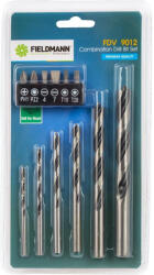 Fieldmann 12 részes fúrószár+bit készlet FDV 9004 (50004769)