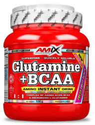 Amix Nutrition Amix Glutamin + BCAA italpor - erdeigyümölcs - 530g - flashprotein