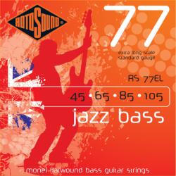 Rotosound RS77EL Jazz Bass 4-húros Köszörült Basszusgitárhúr (Super Long Scale)