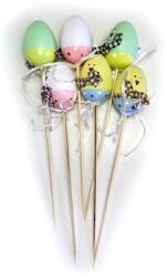  Oua decorative color+bat pentru aranjamente florale set 6 buc (45052)