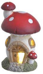  Figurina casuta tip ciuperca+led pentru decoratiuni florale (45238)