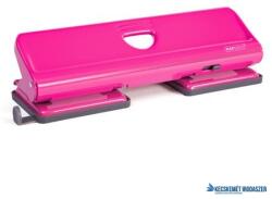 Rapesco Lyukasztó, négylyukú, 22 lap, fém, RAPESCO "720", pink (IR1385) - kecskemetirodaszer