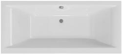 Niagara Wellness NIWELL Petra lux fényes fehér színű akril egyenes kád 180x80 (WANW.SAD.180.080.WH)